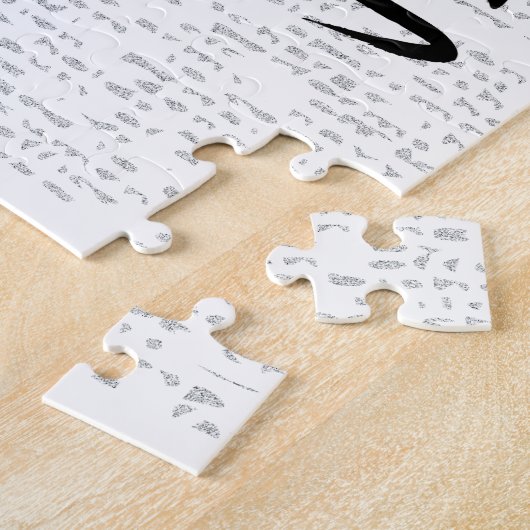 Om HAPPINESS te leren, citaat uit het leven Legpuzzel (Zijkant)