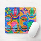 OM Healing Sign. van Navin J... Muismat (Met muis)