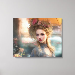 Om het allemaal te doorzien... Neem een paraplu me Canvas Afdruk