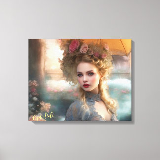 Om het allemaal te doorzien... Neem een paraplu me Canvas Afdruk