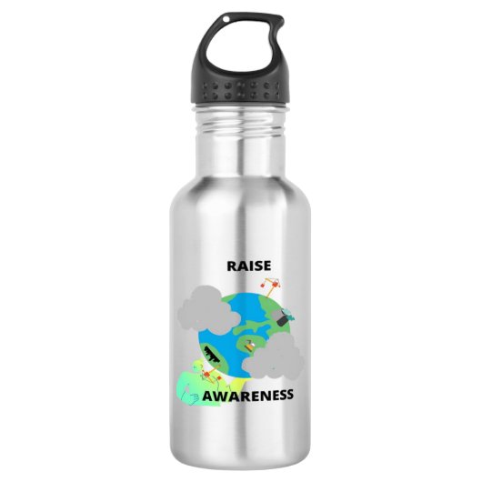 OM HET BEWUSTZIJN TE VERGROTEN! WATERFLES (Voorkant)