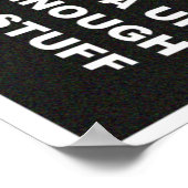 Om het even wat kan een UFO (middel) zijn Poster (Hoek)