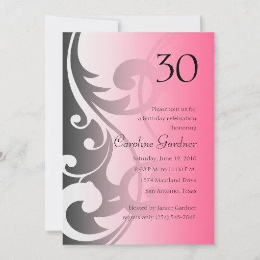 Om het even welk aantal dag Uitnodiging van de Dag (Voorkant)