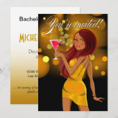 Om het even welk Doel Partij Geel van de Viering Kaart (Voorkant / Achterkant)