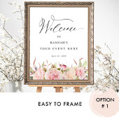 Om het even welk Gebeurtenis, Blush, Roze en Roos  Poster