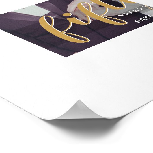 OM HET EVEN WELK JAAR - 50ste Jubileum en foto van Poster (Hoek)