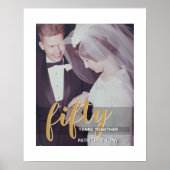 OM HET EVEN WELK JAAR - 50ste Jubileum en foto van Poster (Voorkant)