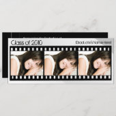 Om het even welk Jaar~ Aangepast Drie Afstuderen v Kaart (Voorkant / Achterkant)