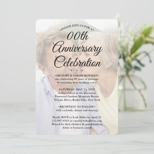 OM HET EVEN WELK Jubileum 2 de Bekleding van het M Kaart (Staand voorkant)