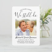 OM HET EVEN WELK Jubileum 2 Foto wij nog altijd El Kaart (Staand voorkant)