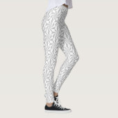 Om het even welk Kleur en Wit Ontwerp Leggings (Rechts)