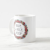 Om het even welk manuscript van de flits van de Te Koffiemok (Voorkant links)