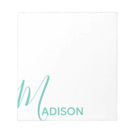 Om het even welk Manuscript van de Kleur & Bloknaa Notitieblok