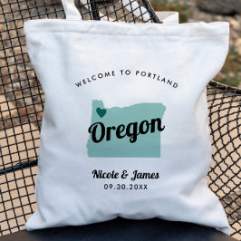 Om het even welk Tas van de Kleur Oregon Kaart Wed