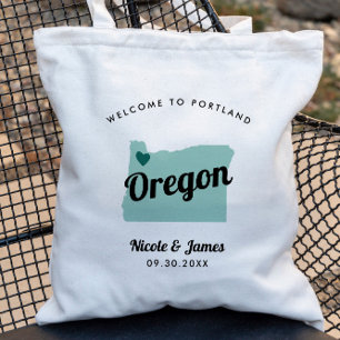 Om het even welk Tas van de Kleur Oregon Kaart Wed