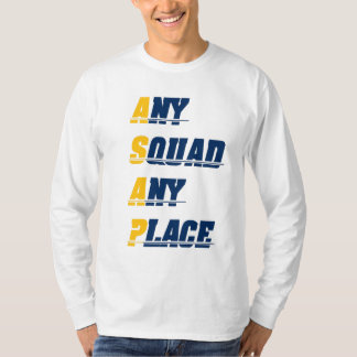 Om het even welk vierkant om het even welk Shirt v