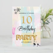 *~* OM HET EVEN WELKE Abstracte Doodle Pastelpense Kaart (Staand voorkant)