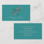 Om het even welke Achtergrond van de Kleur met "Zi Visitekaartje (Voorkant / Achterkant)