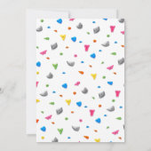 OM HET EVEN WELKE AGE - Rockklimmer de Uitnodiging (Achterkant)