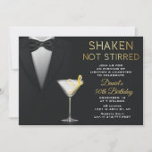 OM HET EVEN WELKE AGE - Spy Secret Agent Birthday Kaart (Voorkant)