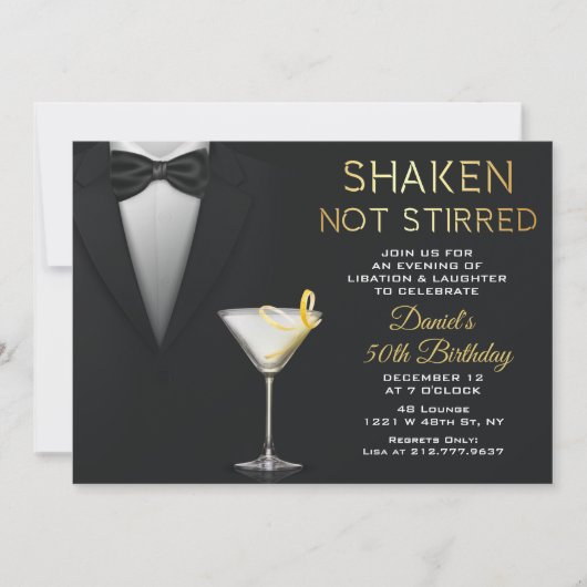 OM HET EVEN WELKE AGE - Spy Secret Agent Birthday Kaart (Voorkant)