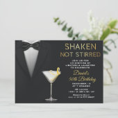 OM HET EVEN WELKE AGE - Spy Secret Agent Birthday Kaart (Staand voorkant)