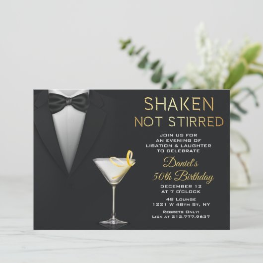 OM HET EVEN WELKE AGE - Spy Secret Agent Birthday Kaart (Staand voorkant)