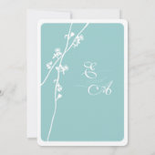 Om het even welke Douane Kleur Wilde Vloervertakki Kaart (Achterkant)