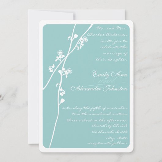 Om het even welke Douane Kleur Wilde Vloervertakki Kaart (Voorkant)