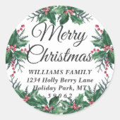 Om het even welke etiketten van het het Adres van  (Voorkant)