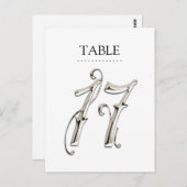 Om het even welke Fancy Aantallen van de Lijst van Briefkaart (Voorkant / Achterkant)