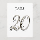 Om het even welke Fancy Aantallen van de Lijst van Briefkaart (Voorkant)