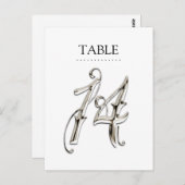 Om het even welke Fancy Aantallen van de Lijst van Briefkaart (Voorkant / Achterkant)