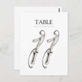 Om het even welke Fancy Aantallen van de Lijst van Briefkaart (Voorkant / Achterkant)