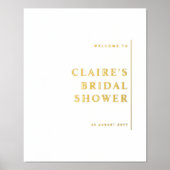 Om het even welke gebeurtenis Elegant Moderne Echt Folie Afdrukken (Voorkant)