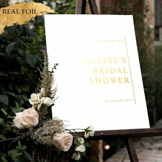 Om het even welke gebeurtenis Elegant Moderne Echt Folie Afdrukken