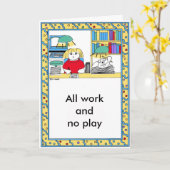 Om het even welke Gelegenheid/Vriendschap Kaart (Gele Bloem)