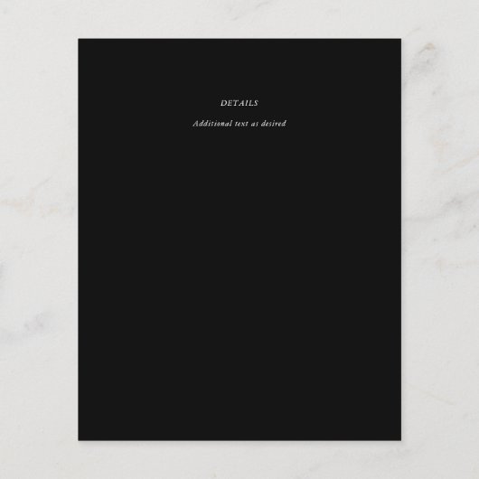 OM HET EVEN WELKE Jubileum van de Orde nodigt Witt (Achterkant)