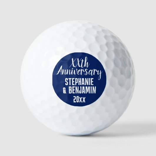 Om het even welke Jubileum van de Weddenschap - ka Golfballen (Voorkant)