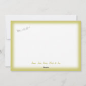 Om het even welke Kerstman van het Bericht bloeit Feestdagenkaart (Achterkant)