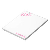 Om het even welke kleur - Blokje & het Blocnote va (Linkerzijde)