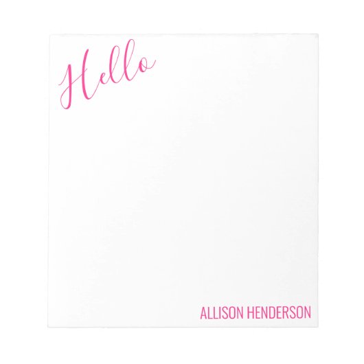 Om het even welke kleur - Blokje & het Blocnote va (Voorkant)