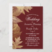 OM HET EVEN WELKE KLEUR - de Autumn - de Uitnodigi Kaart