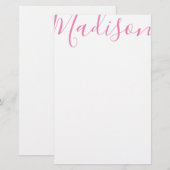 Om het even welke kleur - de Naam van het Manuscri (Voorkant / Achterkant)