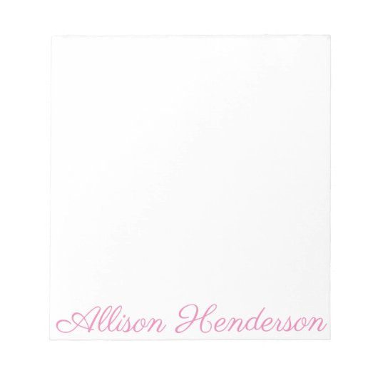 Om het even welke kleur - de Naam van het Manuscri Notitieblok (Voorkant)