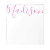 Om het even welke kleur - de Naam van het Manuscri Notitieblok (Voorkant)