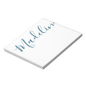 Om het even welke kleur - de Naam van het Manuscri Notitieblok (Linkerzijde)