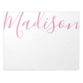 Om het even welke kleur - de Naam van het Manuscri Notitieblok (Voorkant)