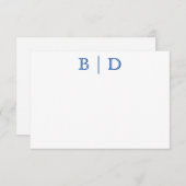 Om het even welke kleur - de twee Notitiekaarten v (Voorkant / Achterkant)