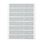 Om het even welke Kleur Elegant Snowflakes Holiday (Vel)